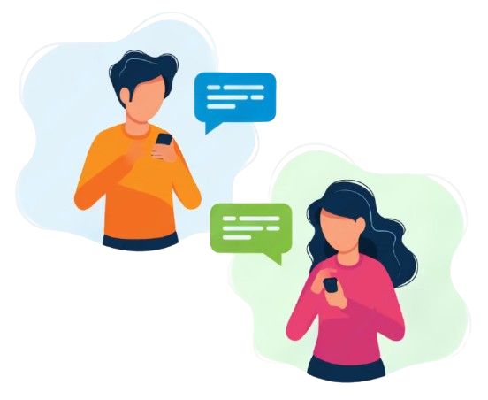 Private social networking features on Mobile